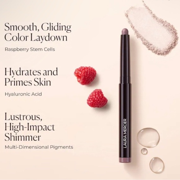 Laura Mercier Caviar Stick Cream Eyeshadow Shimmering Rose Gold-Travel size - Picture 6 of 6